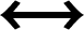 Bidirectional Arrow
