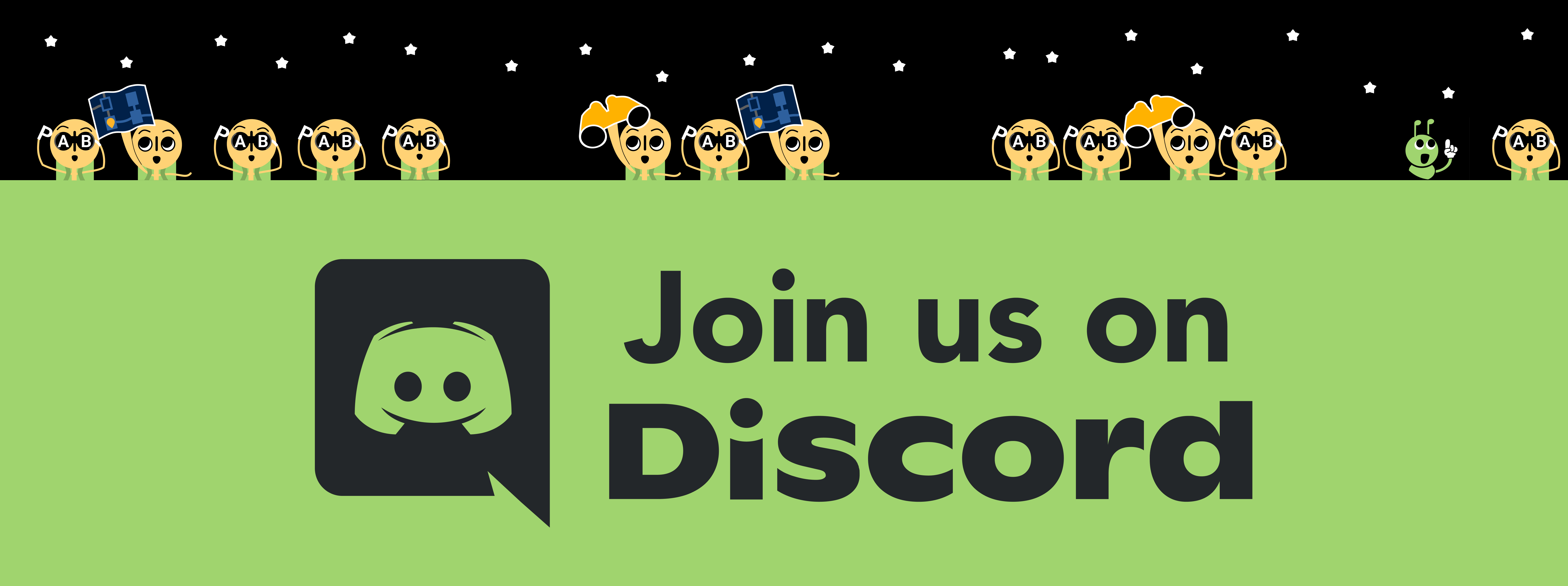 Button to join Discord community