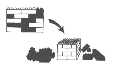 CFAR goal factoring, legos