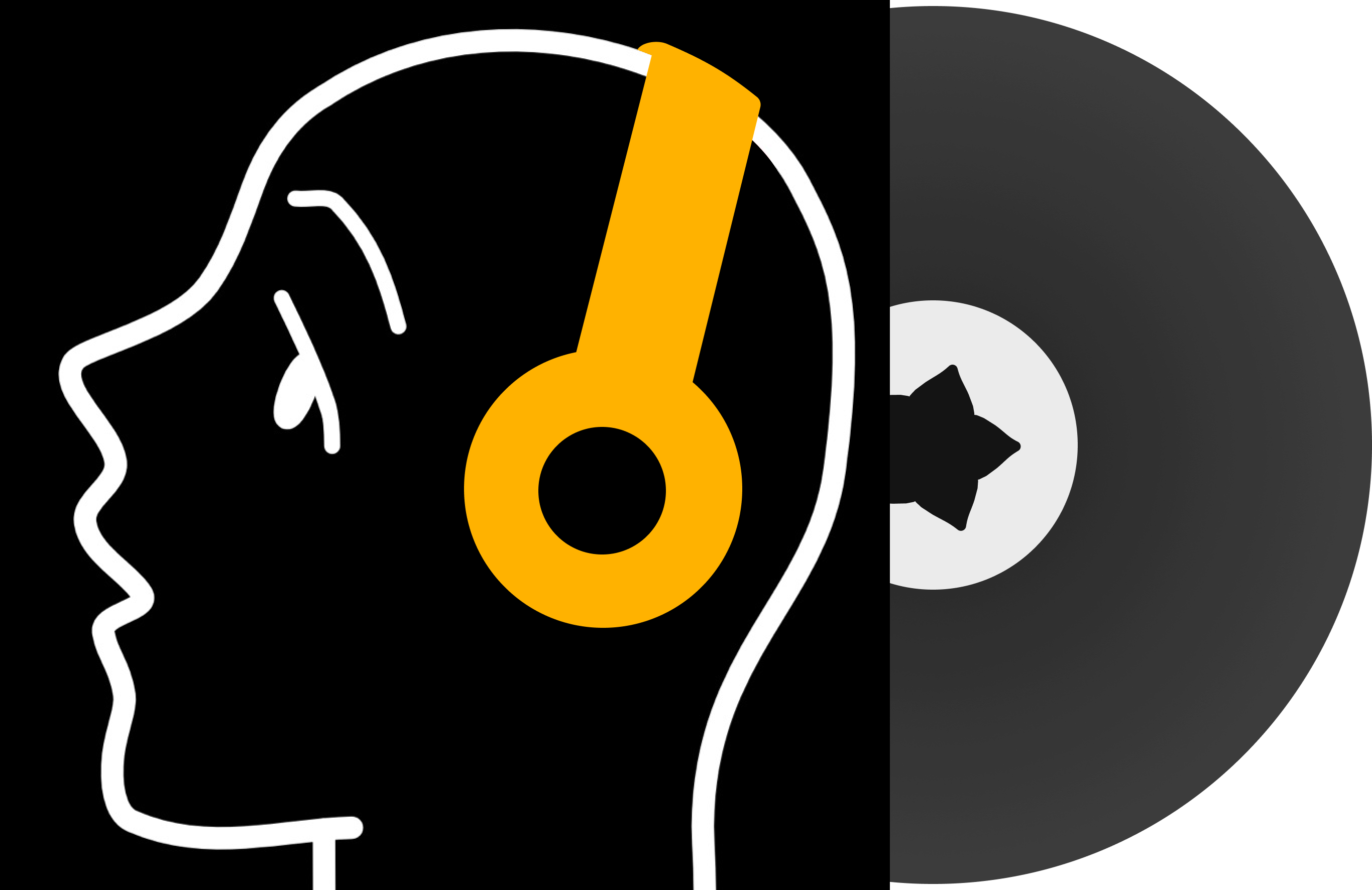 Person with headphones