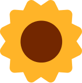 Sunflower support with warmth to grow